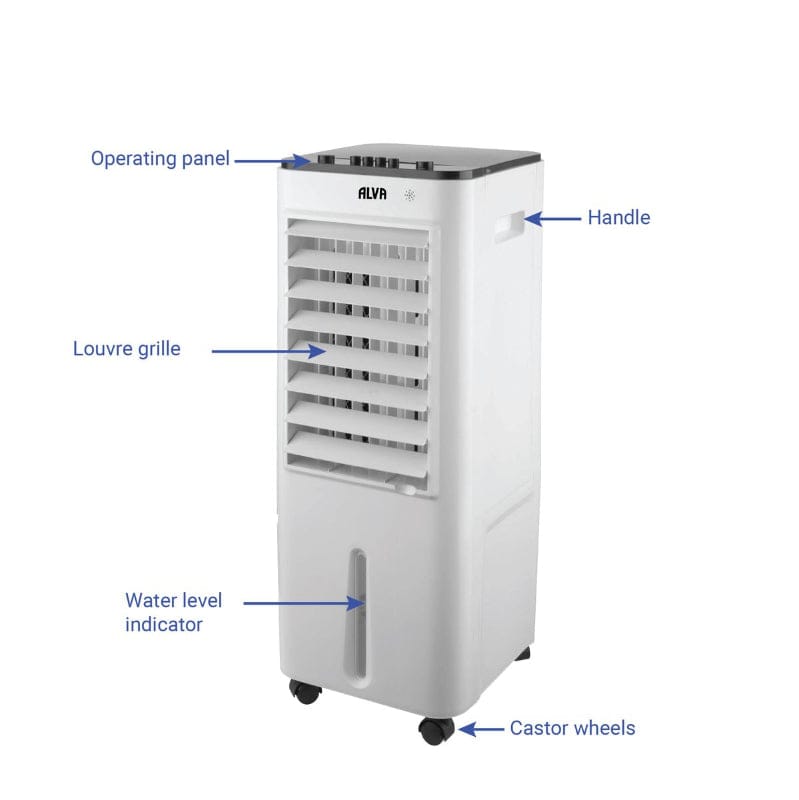 ALVA AIR COOLER ALVA AIR COOLER ACS103 80W 12L MANUAL CONTROL