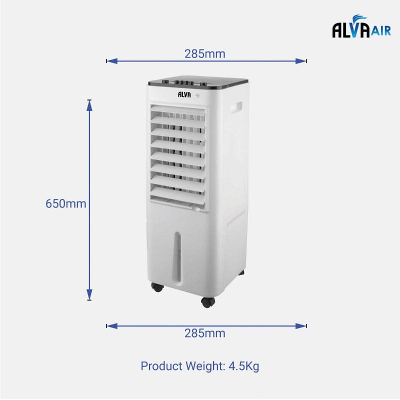 ALVA AIR COOLER ALVA AIR COOLER ACS103 80W 12L MANUAL CONTROL