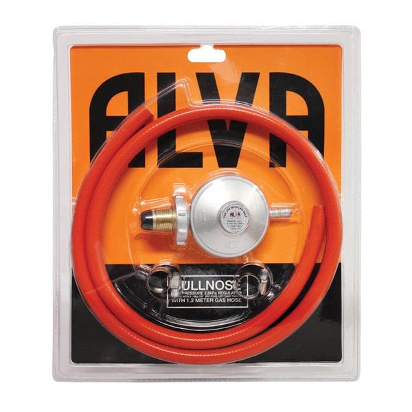 alva Alva Bullnose Regulator & Hose Blister Pack G025 (7119814525017)