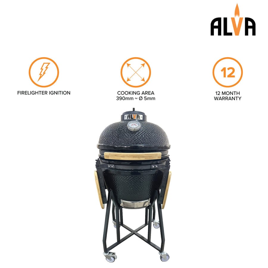 alva BRAAI STAND Alva Kilimanjaro 46cm Ceramic Kamado BBQ G671