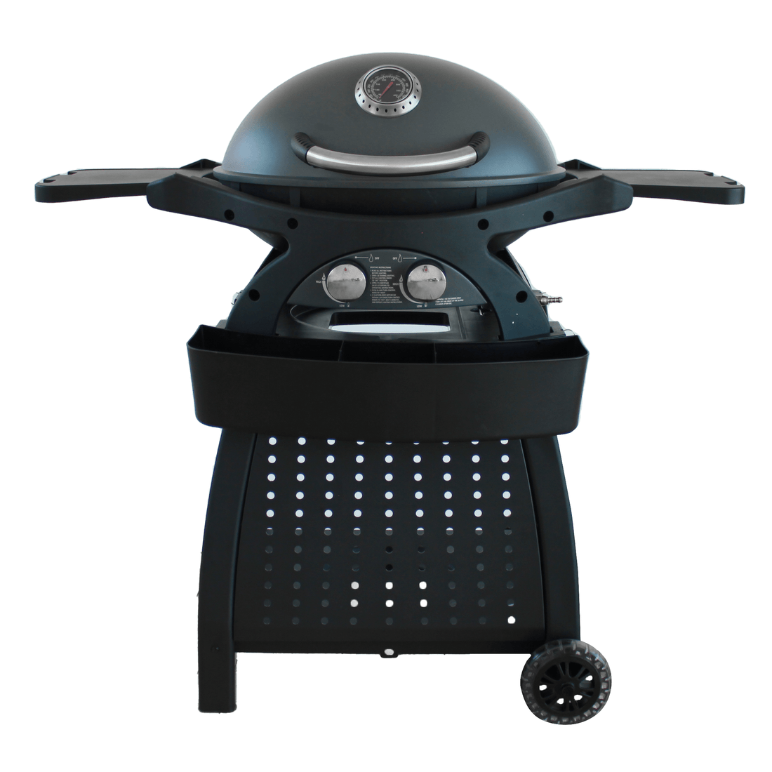 alva BRAAI STAND Alva Mondo 2-Burner Gas BBQ & Cart G651 (7435992531033)