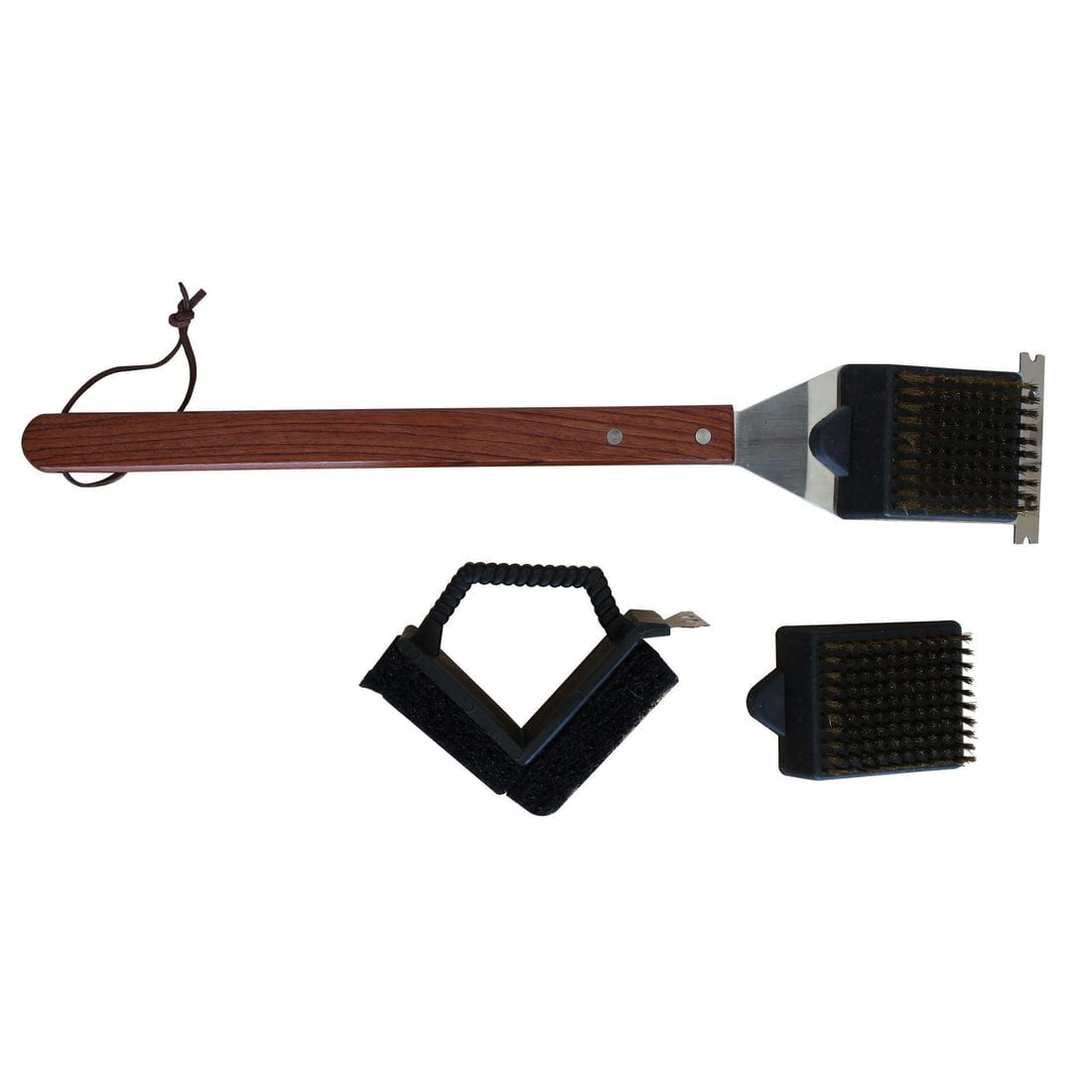 alva Braai T-Brush Alva Premium Grill Care Kit Brush & Scraper Tool BA40 (7767852482649)