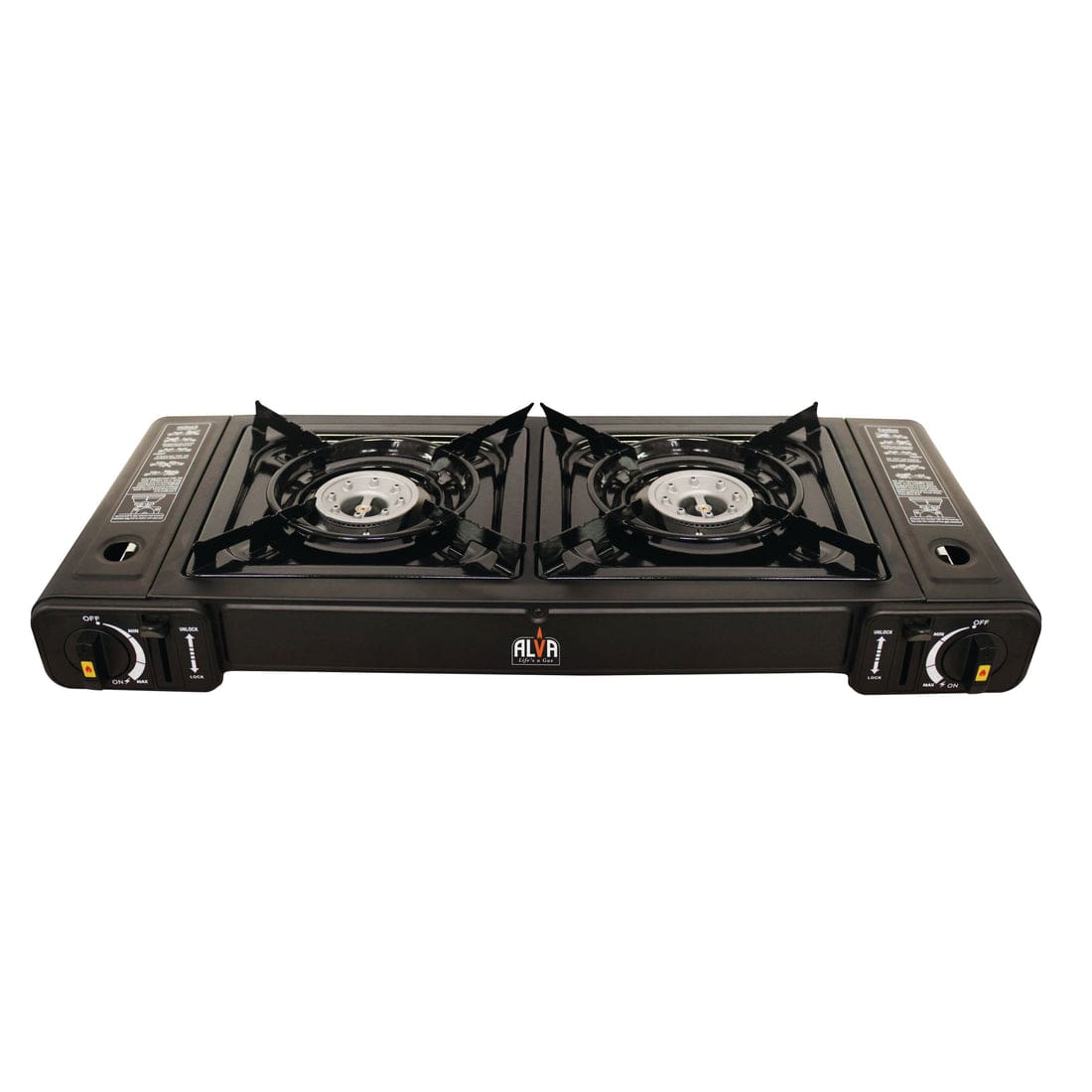alva Gas Stove Alva Double Burner Butane Canister Stove CCR102 (7467887067225)