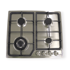 alva HOT PLATE Alva 60cm 4-burner Gas Hob Stainless Steel GDH100 (7307164680281)