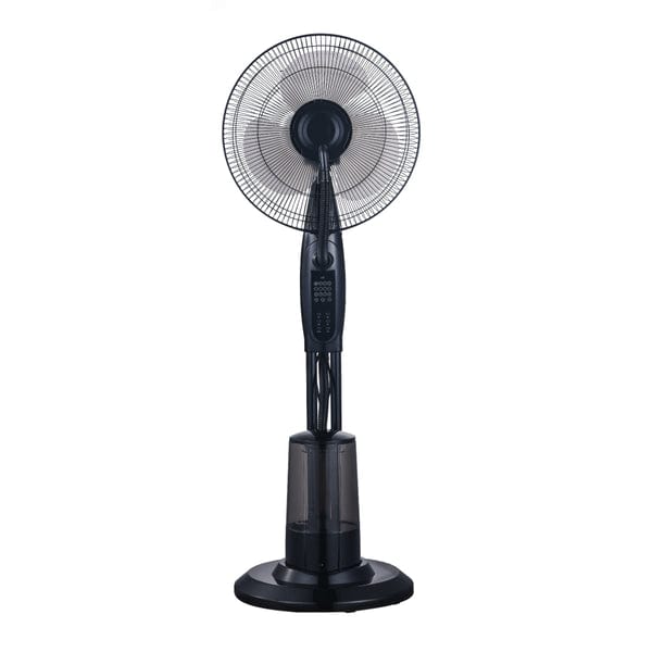 alva MIST ALVA 40cm Black Pedestal Mist Fan ACS305 (7815043973209)
