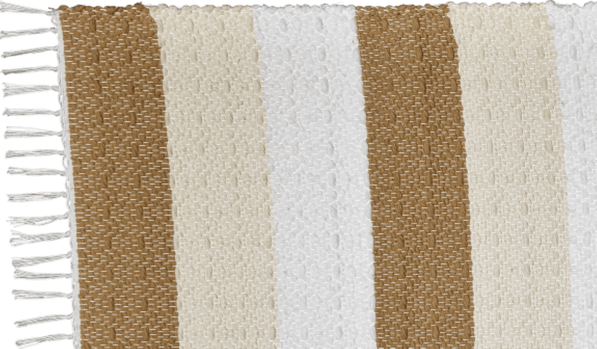 Amelia Jackson RUG Amelia Jackson Dhurrie Twill Namib Dark Stone, Natural and White 75x120cm SBED051 (7476151976025)