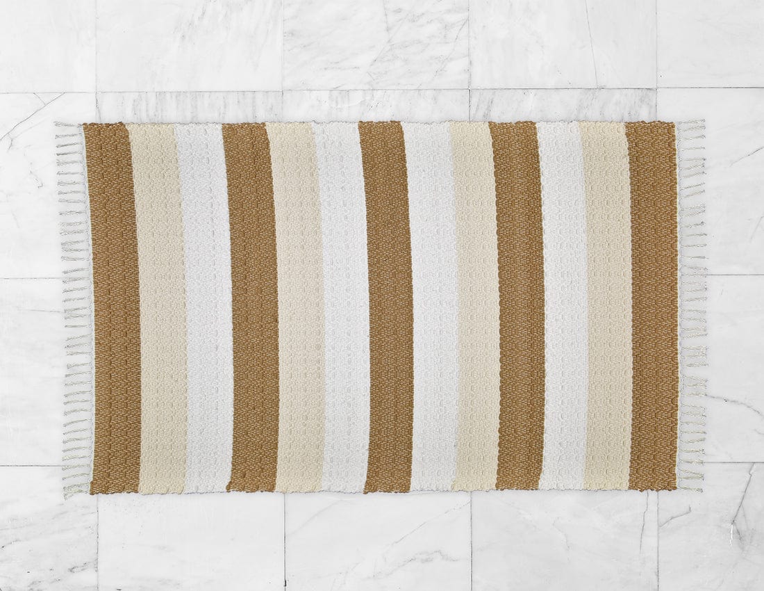 Amelia Jackson RUG Amelia Jackson Dhurrie Twill Namib Dark Stone, Natural and White 75x120cm SBED051 (7476151976025)