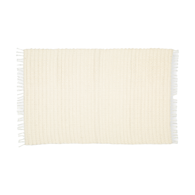 Amelia Jackson RUG Amelia Jackson Dhurrie Waffle Weave, Natural 75x120cm SBED020 (7476142473305)