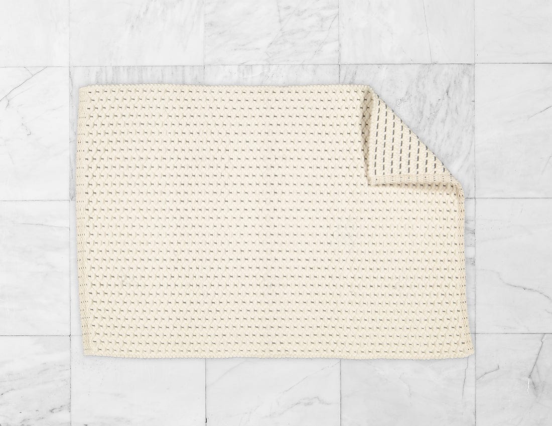 Amelia Jackson RUG Amelia Jackson Fancy Twill Rug, Natural with Charcoal Pinstripe 75x129 SBEDOO8 (7475957006425)