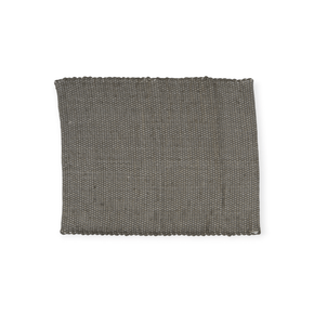 Amelia Jackson Table Cloth Amelia Jackson Placemat and Table Runners Dhurrie Tabby Charcoal SPM012 (7482501562457)