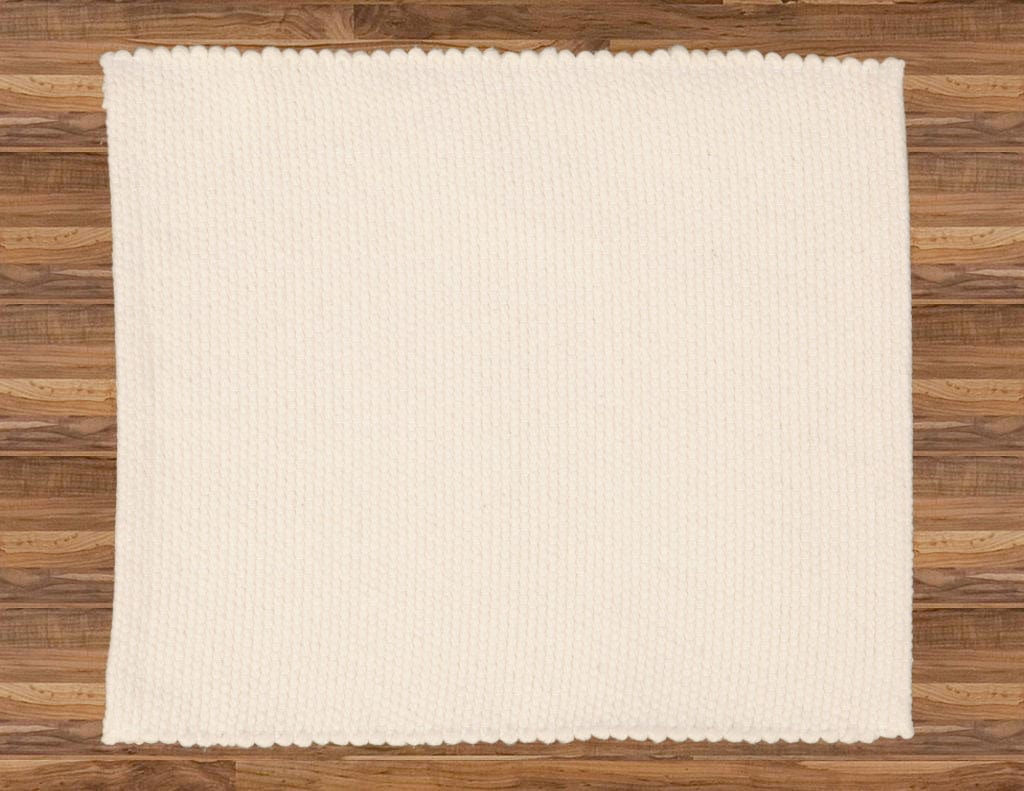 Amelia Jackson Table Cloth Amelia Jackson Placemat and Table Runners Dhurrie Tabby Natural SPM003 (7482494025817)
