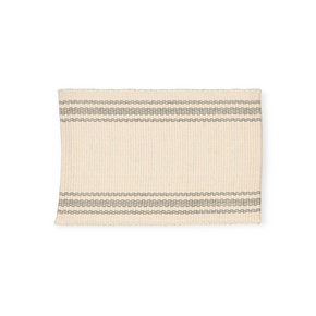 Amelia Jackson Table Cloth Amelia Jackson Placemat Natural with Charcoal Stripes SPM010 (7482498777177)