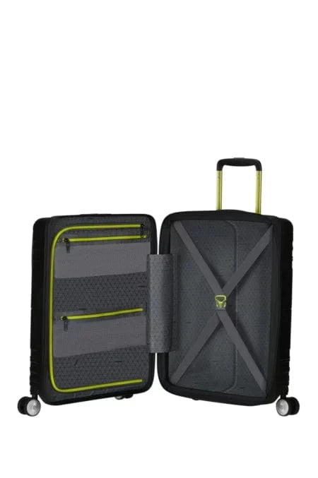 American Tourister Suitcase American Tourister Hello Cabin Spinner Coated Expandable 55cm