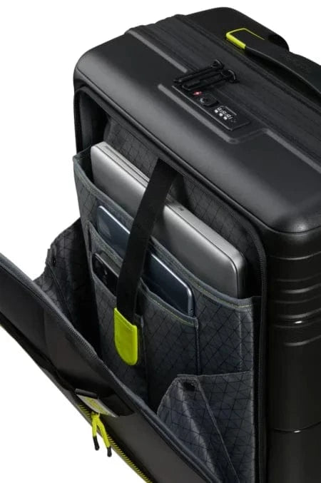 American Tourister Suitcase American Tourister Hello Cabin Spinner Coated Expandable 55cm
