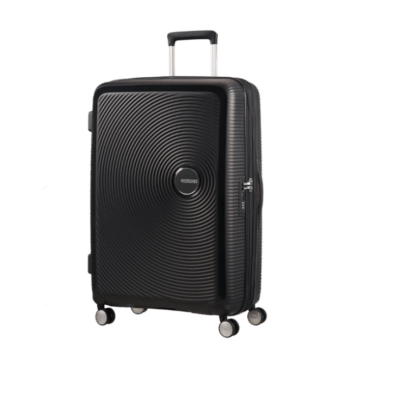 American Tourister Suitcase American Tourister Soundbox 4 Wheel 77 cm Large Spinner Expandable Suitcase