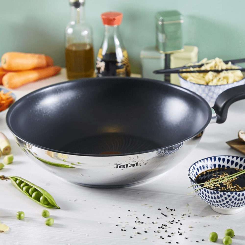 Tefal Primary SS Wok Frying Pan 28cm E3091904.