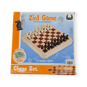 AO QING Game 2 in 1 Magnetic Chess and Snakes & Ladders Board Game (7201044136025)