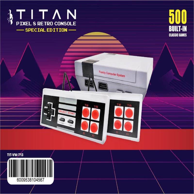 Apex Gaming Consoles Titan Pixel 8 Tetro Console Special Edition 500 in 1