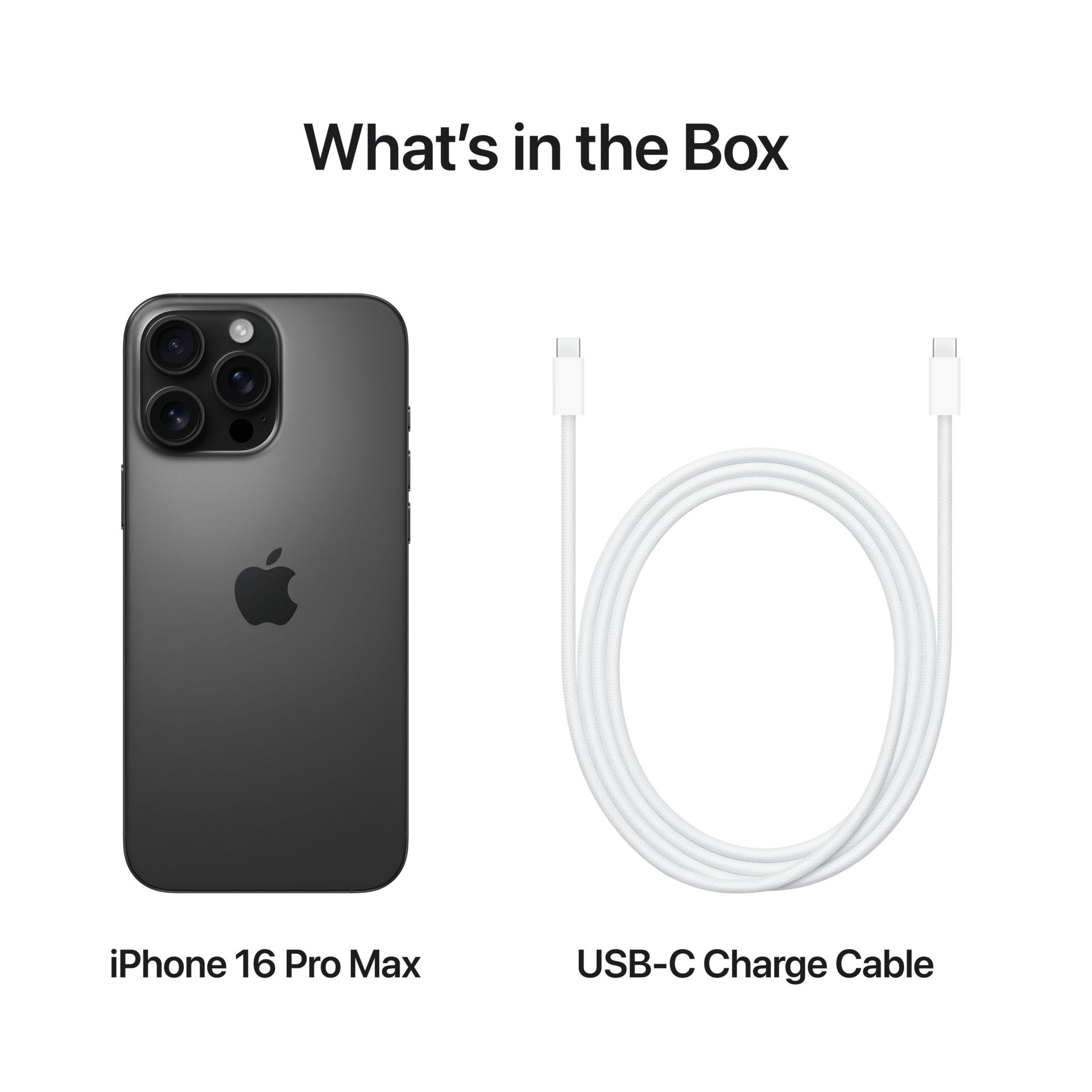 Apple Smart Phones Apple iPhone 16 Pro Max 256GB - Black Titanium (Pre-Order) (7802605174873)