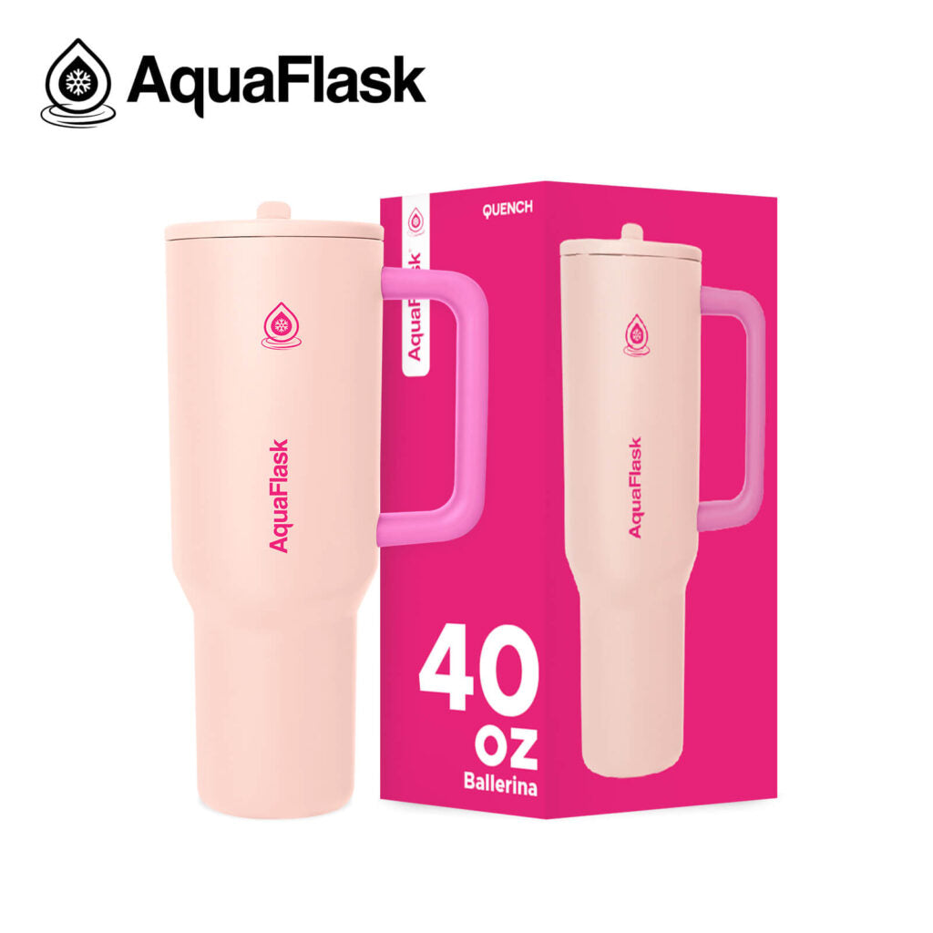Aquaflask FLASK BOTTLE Aquaflask 1182ml Quench Collection Flask Ballerina AF-ZF04