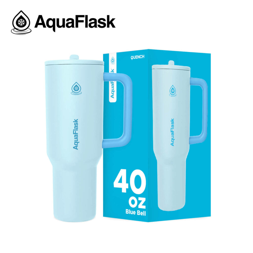 Aquaflask FLASK BOTTLE Aquaflask 1182ml Quench Collection Flask Blue Bell AF-ZF05