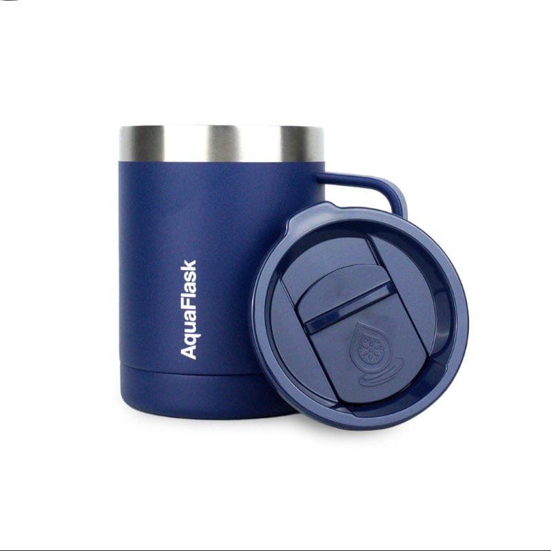 Aquaflask FLASK BOTTLE Aquaflask 415ml Travel Mug Lake Blue AF-R84