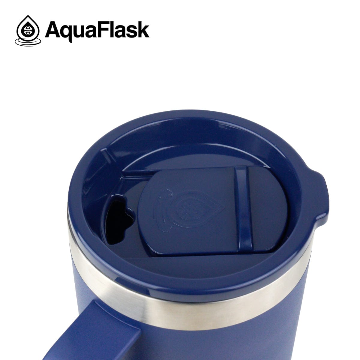 Aquaflask FLASK BOTTLE Aquaflask 415ml Travel Mug Lake Blue AF-R84