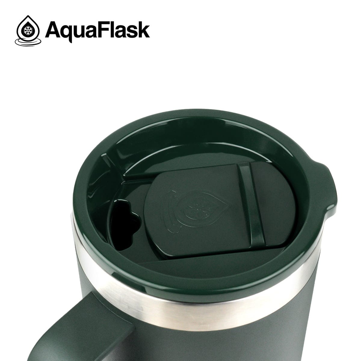 Aquaflask FLASK BOTTLE Aquaflask 415ml Travel Mug Moss Green AF-R85