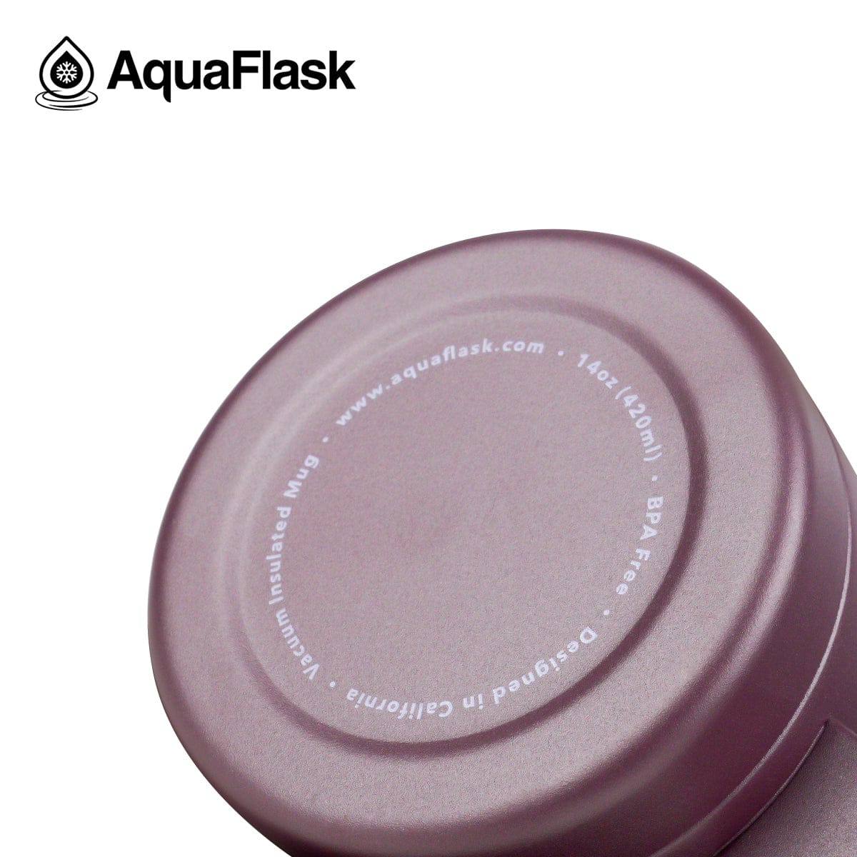 Aquaflask FLASK BOTTLE Aquaflask 415ml Travel Mug Orchid AF-R86