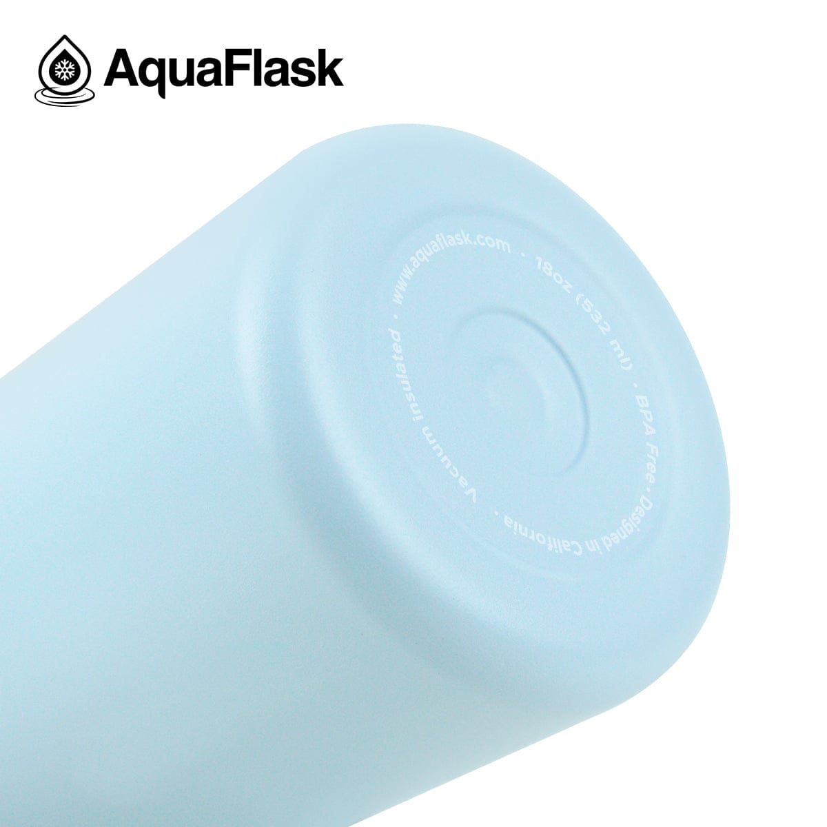 Aquaflask FLASK BOTTLE Aquaflask 532ml Flask Powder Blue AF-R64