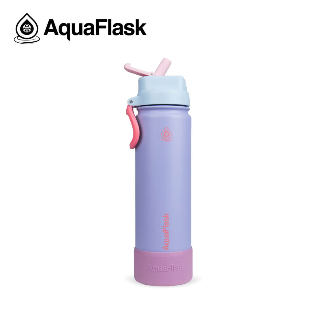 Aquaflask FLASK BOTTLE Aquaflask Colorwave Flipsip 1182ml Flask Blue Lavender