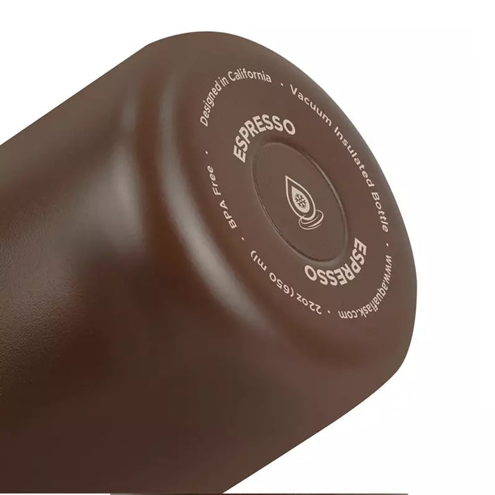 Aquaflask FLASK BOTTLE Aquaflask Colorwave Sport 650ml Flask Espresso AF-T165