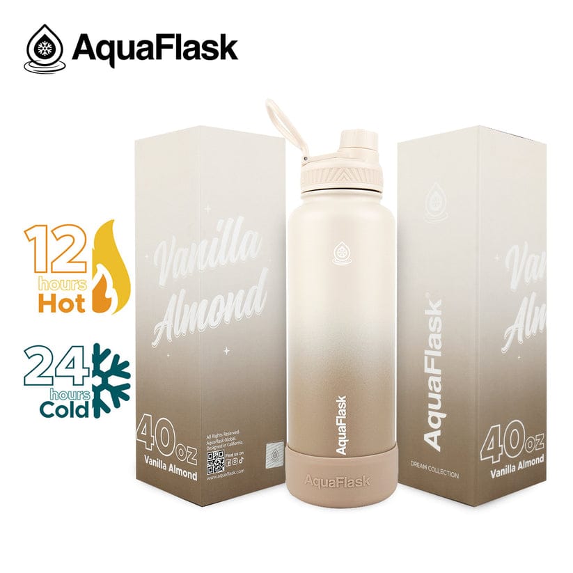 Aquaflask FLASK BOTTLE Aquaflask Dream 4 1182ml Flask Vanilla Almond AF-Y102
