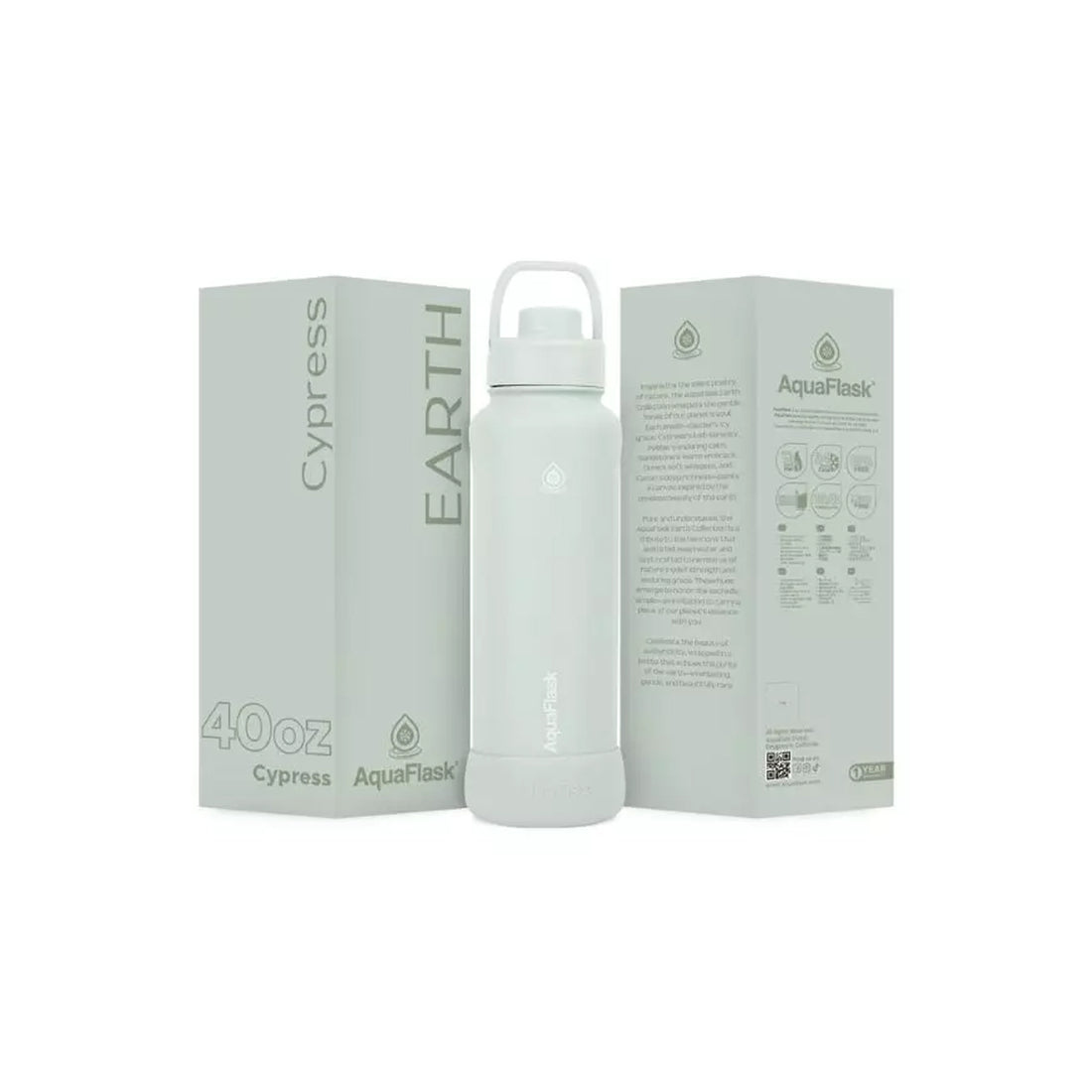 Aquaflask FLASK BOTTLE Aquaflask Earth 1182ml Flask Cypress AF-Y179