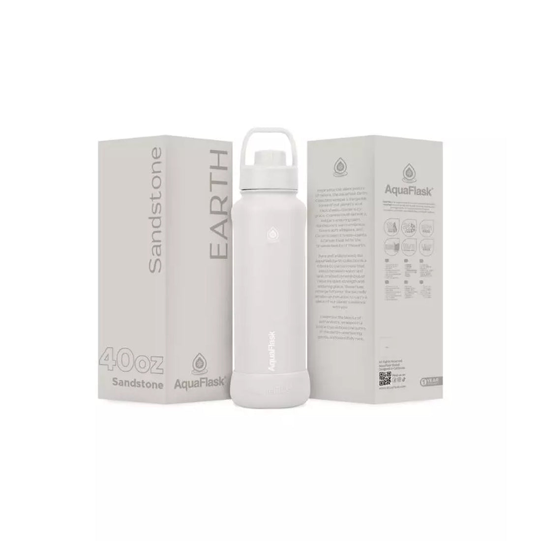Aquaflask FLASK BOTTLE Aquaflask Earth 1182ml Flask  Sandstone AF-Y183