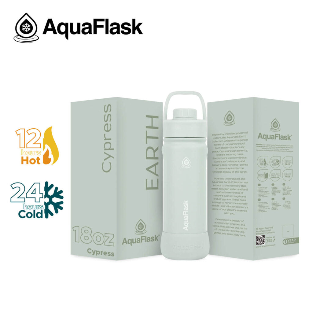 Aquaflask FLASK BOTTLE Aquaflask Earth 532ml Flask Cypress AF-U229