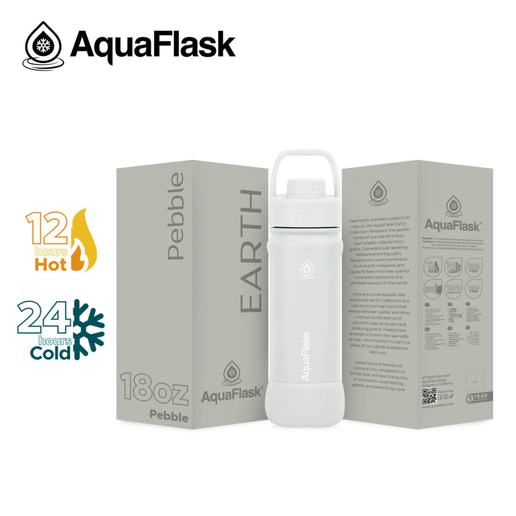 Aquaflask FLASK BOTTLE Aquaflask Earth 532ml Flask Pebble AF-U232