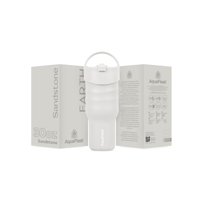 Aquaflask FLASK BOTTLE Aquaflask Earth 900ml Tumbler Sandstone AF-W212