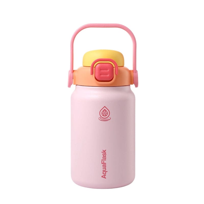 Aquaflask FLASK BOTTLE Aquaflask Jug 1.18 Liter Flask Buttercup Pink  AF-W117