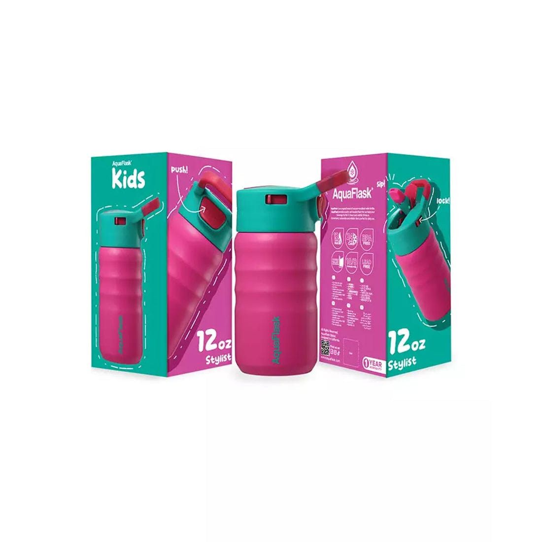 Aquaflask FLASK BOTTLE Aquaflask Kids Straw Sip 355ml Flask Stylist