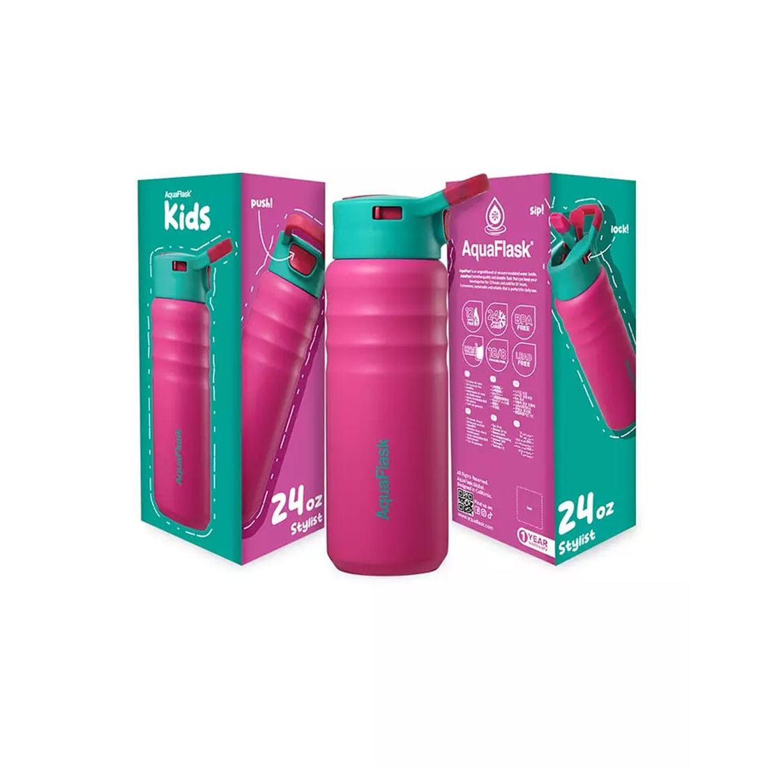 Aquaflask FLASK BOTTLE Aquaflask Kids Straw Sip 710ml Flask Stylist AF-U187