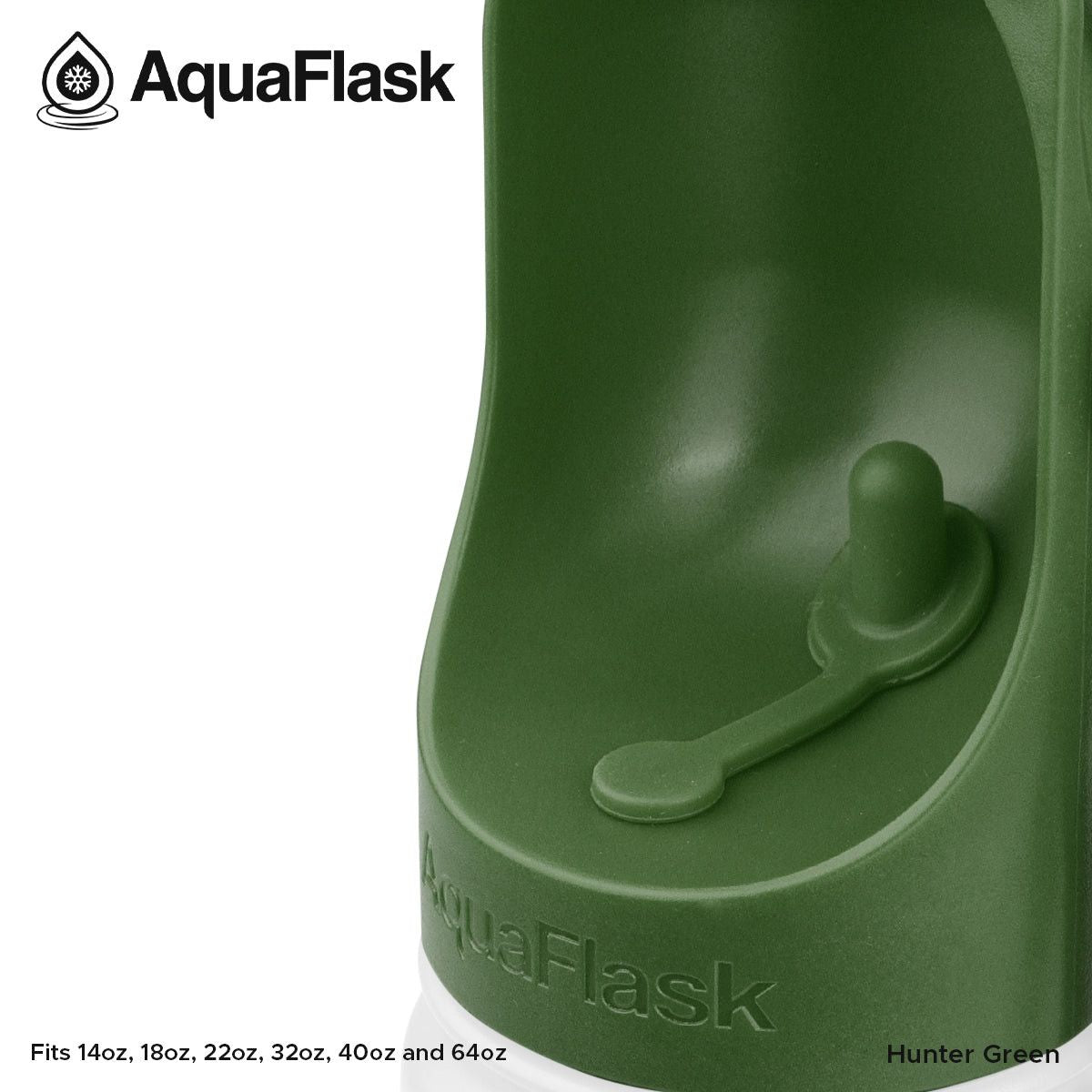 Aquaflask FLASK BOTTLE Aquaflask Pet Water Cup Hunter Green AF-B212