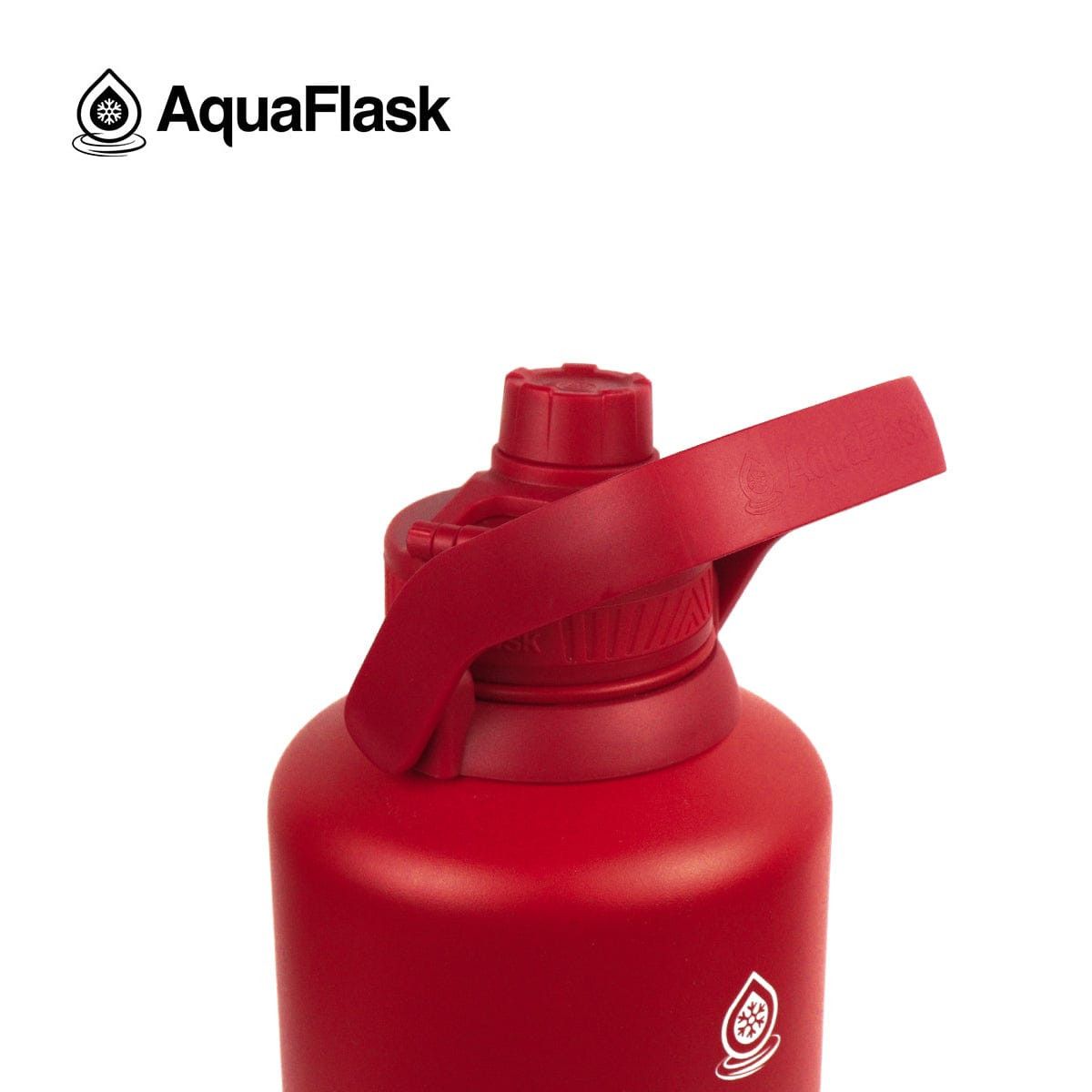 Aquaflask FLASK BOTTLE Aquaflask Regular 1.9 Liter Flask Cherry Red AF-AG03