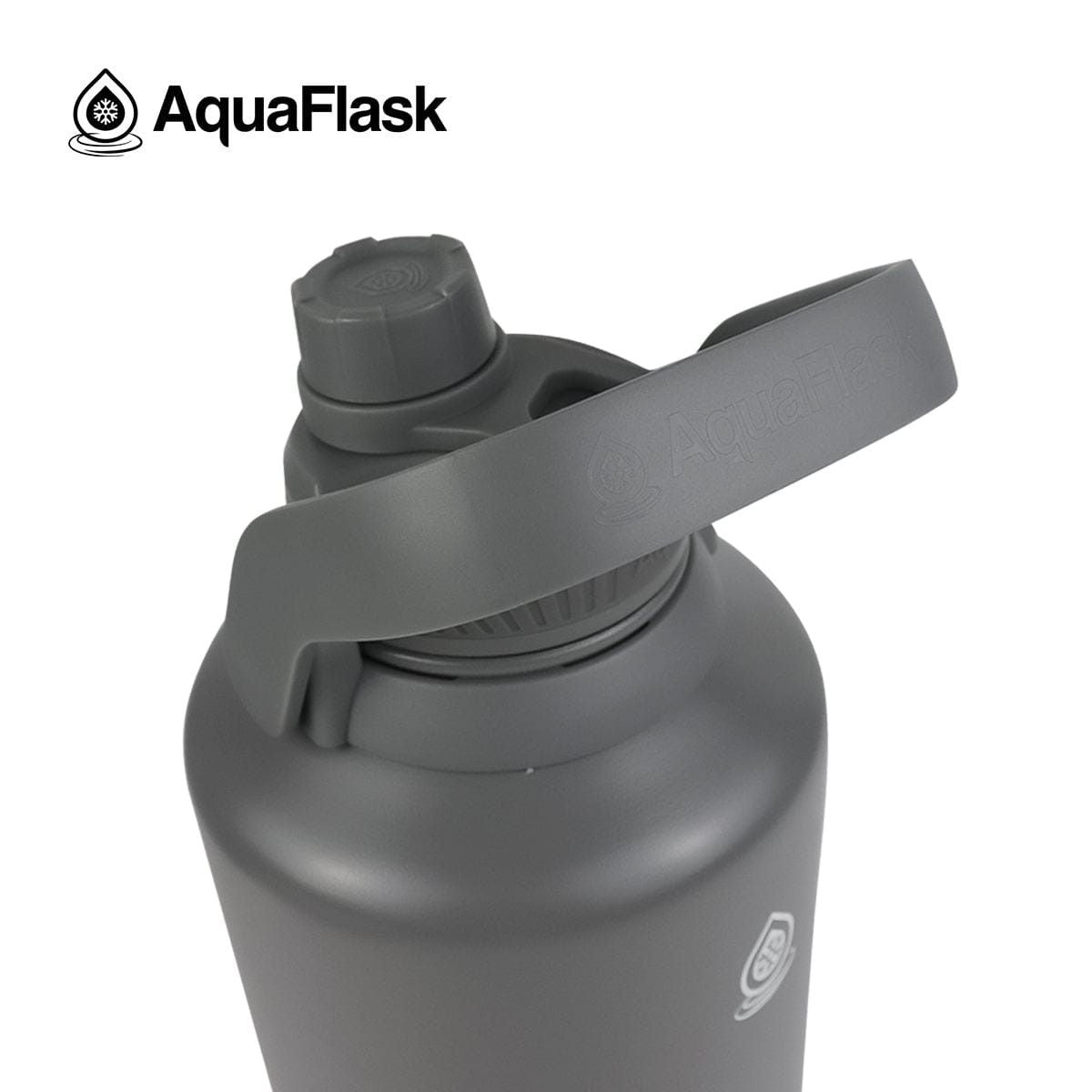 Aquaflask FLASK BOTTLE Aquaflask Regular 1.9 Liter Flask Stone Grey AF-AG01