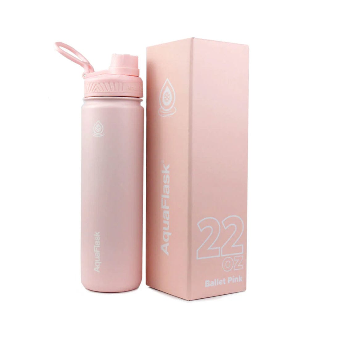 Aquaflask FLASK BOTTLE Aquaflask Regular 650ml Flask Ballet Pink AF-S26