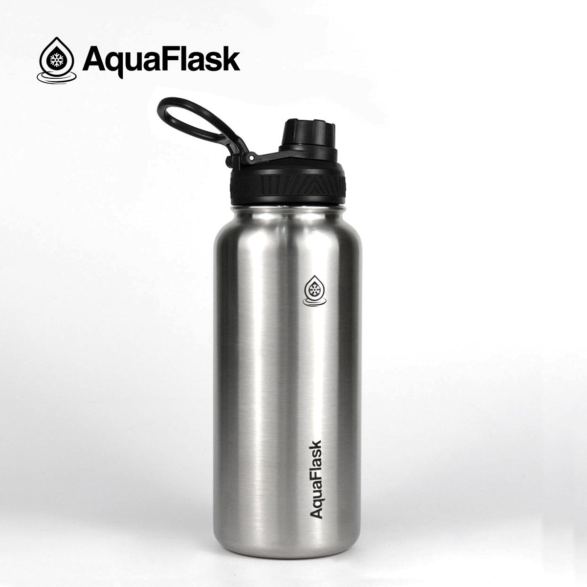 Aquaflask FLASK BOTTLE Aquaflask Regular 950ml Flask Silver Steel AF-T16