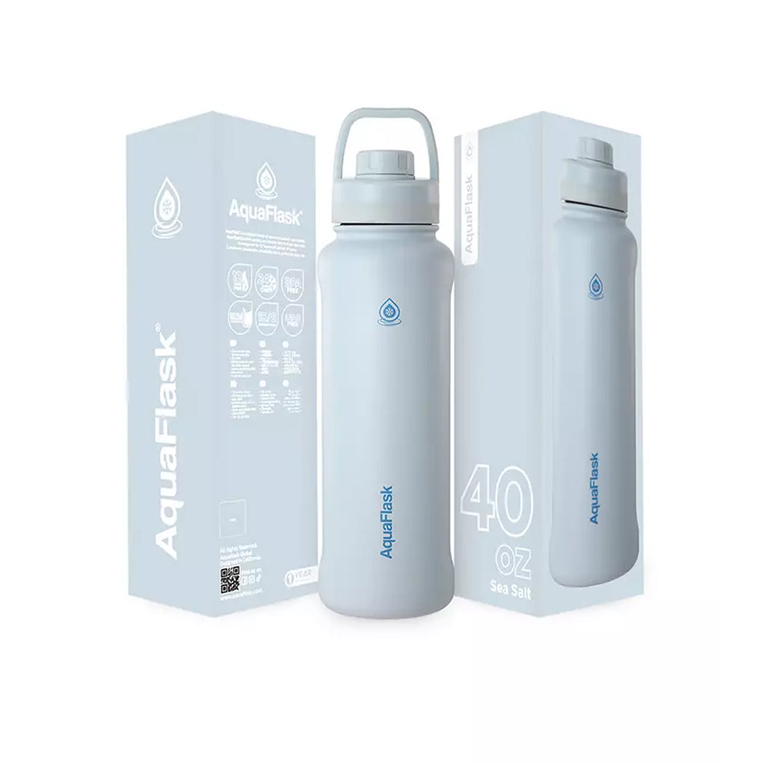 Aquaflask FLASK BOTTLE Aquaflask Sport 1182ml Flask Sea Salt AF-W158