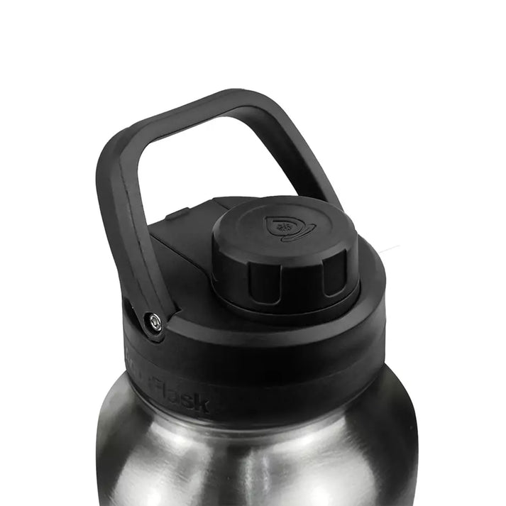 Aquaflask FLASK BOTTLE Aquaflask Sport 1182ml Flask Silver Steel AF-W159