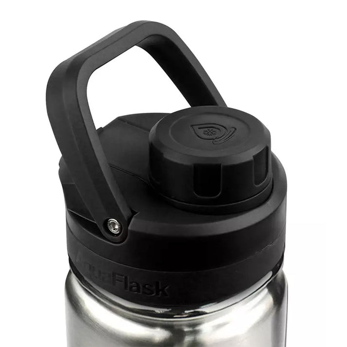 Aquaflask FLASK BOTTLE Aquaflask Sport 650ml Flask Silver Steel AF-T1236