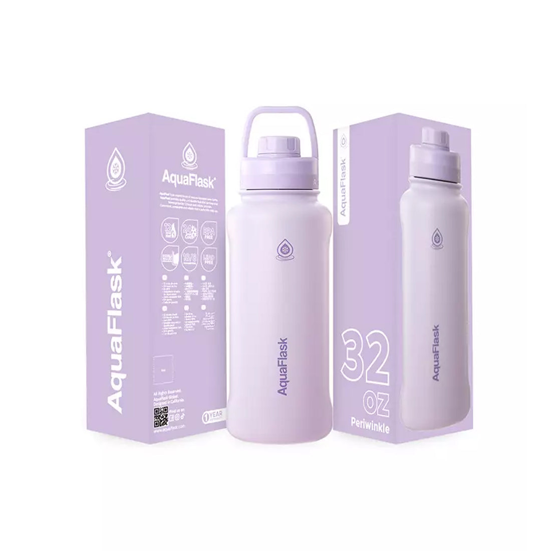 Aquaflask FLASK BOTTLE Aquaflask Sport 950ml Flask Periwinkle AF-V196